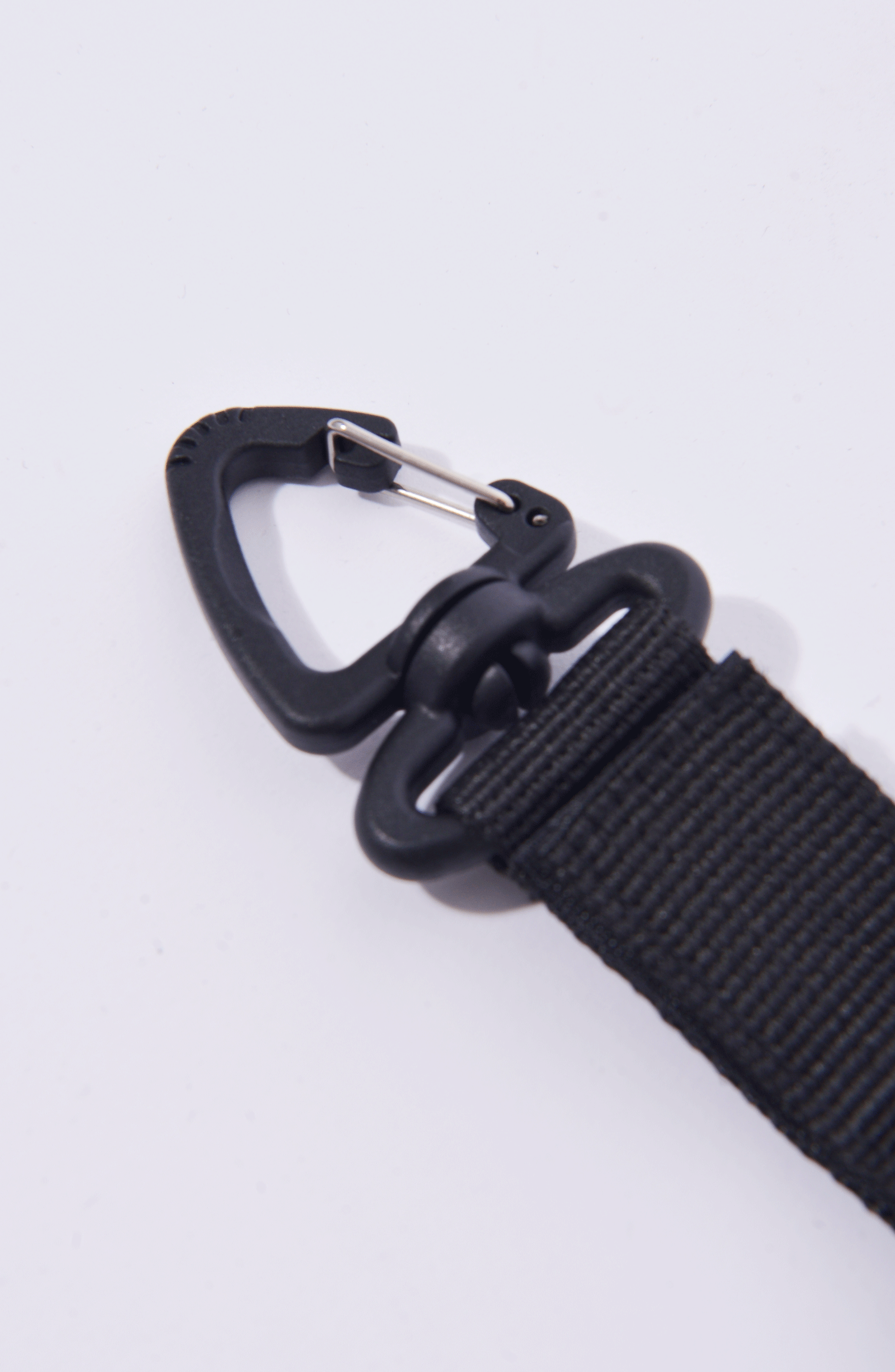 Luda - Black Retractable Keychain