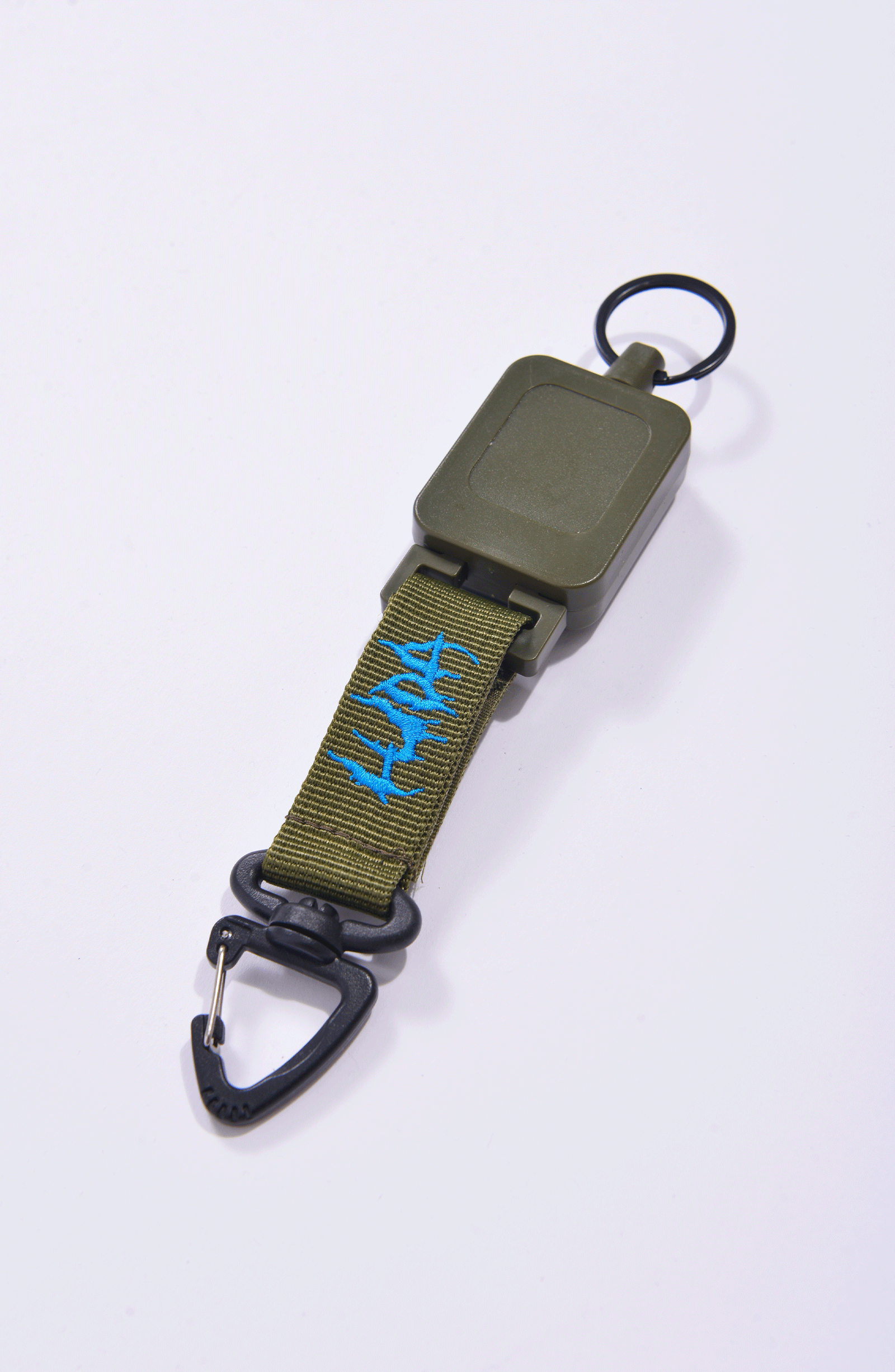 Luda - Green Retractable Keychain