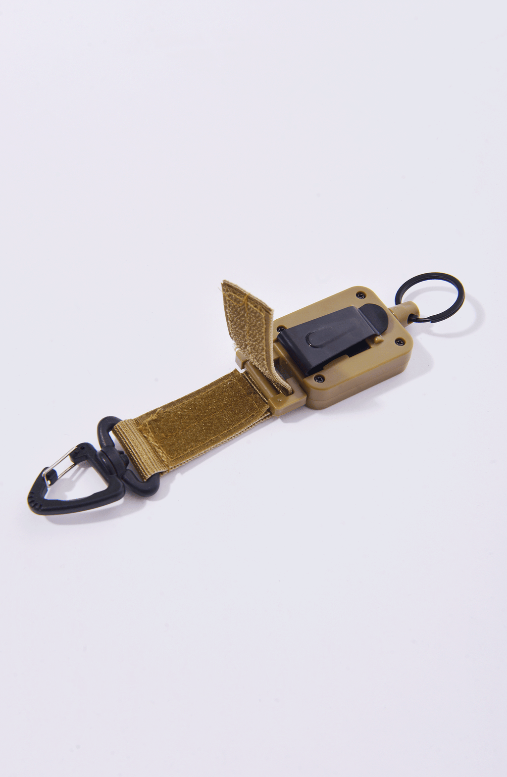 Luda - Khaki Retractable Keychain