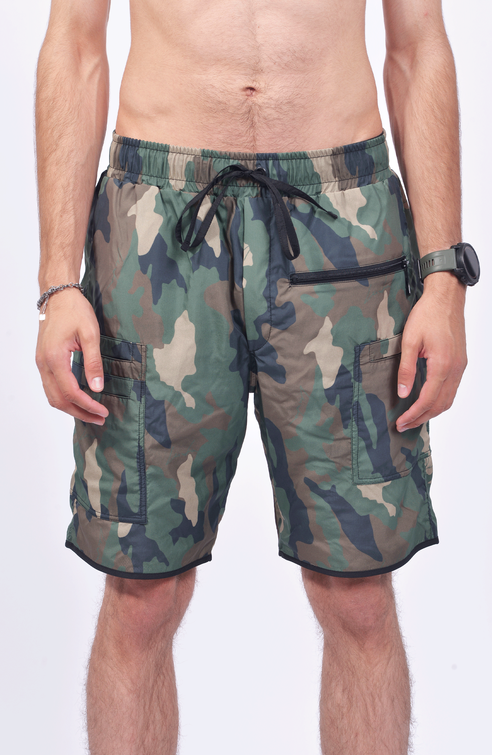 Luda - Camo Double Pocket Shorts