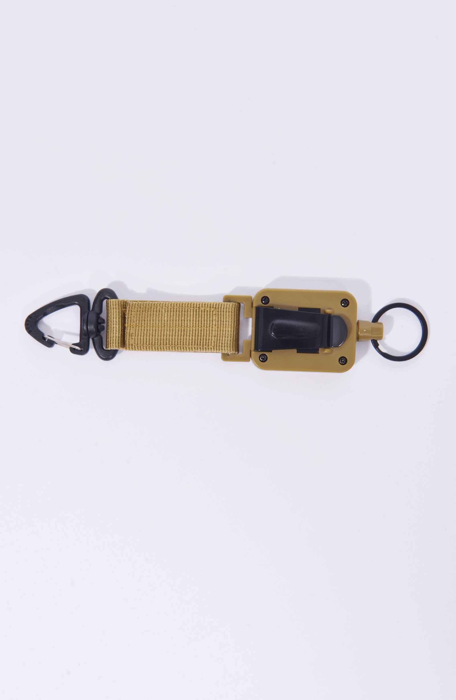 Luda - Khaki Retractable Keychain