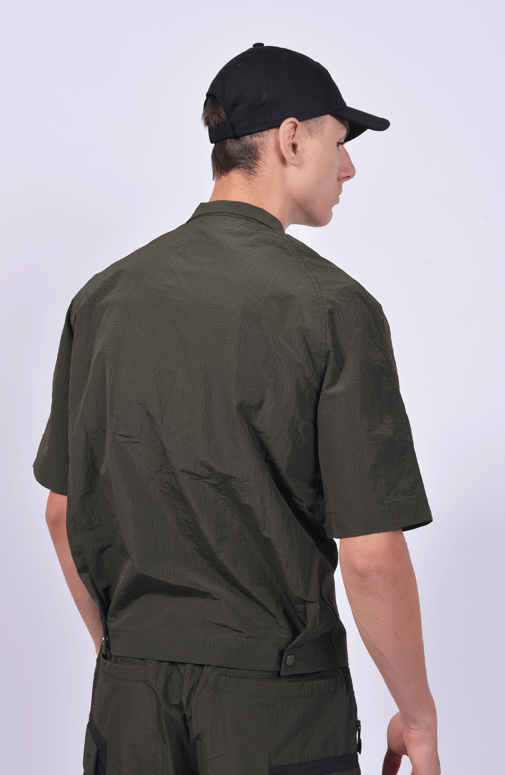 Luda - Short Sleeve Overshirt - Green