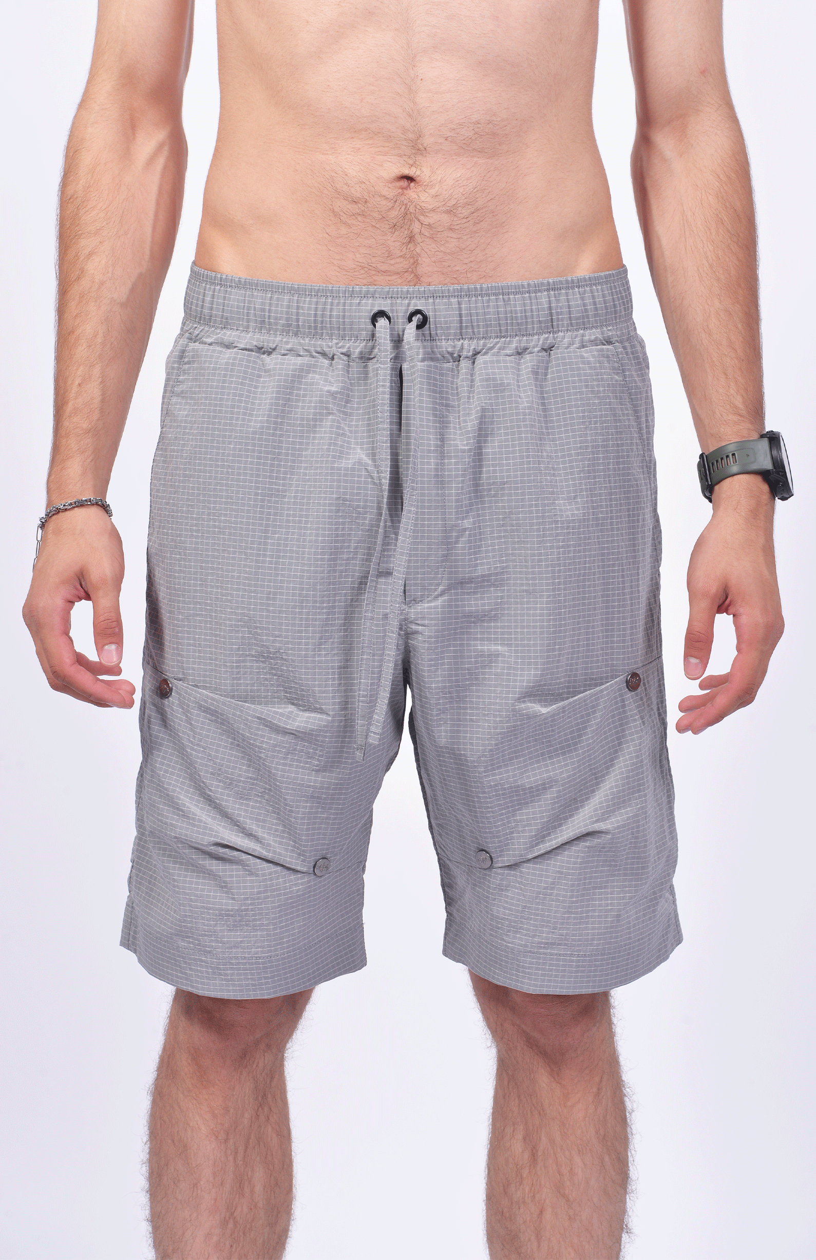 Luda - Grey Tackon Shorts