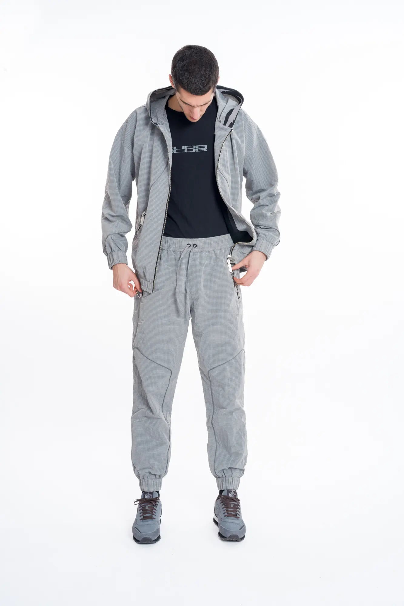 Luda - Grey Ripstop Pants