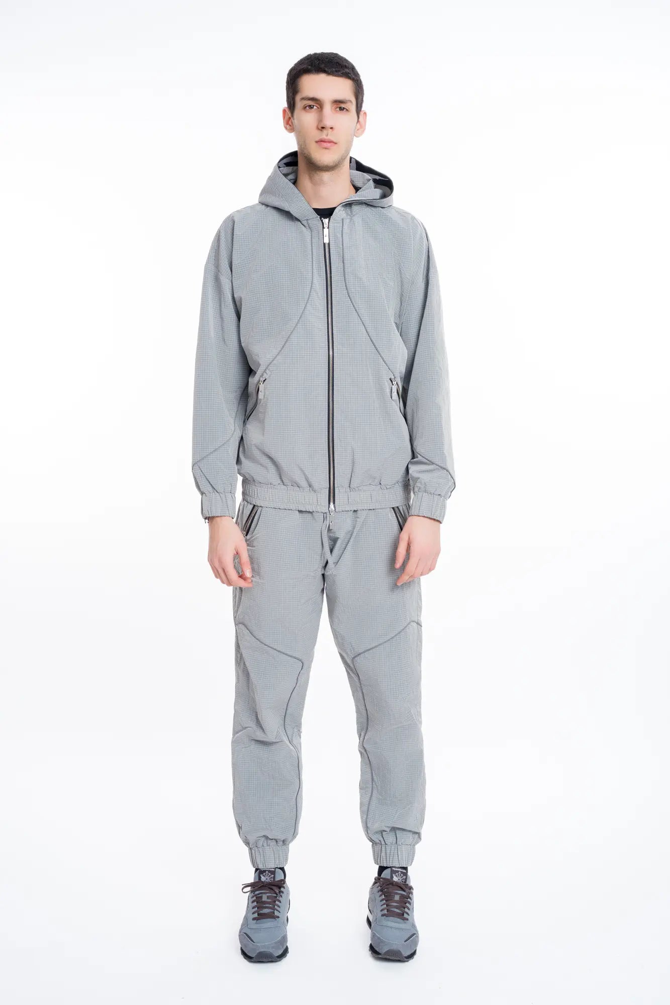 Luda - Grey Ripstop Pants