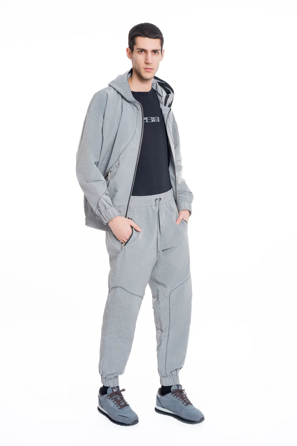 Luda - Grey Ripstop Pants