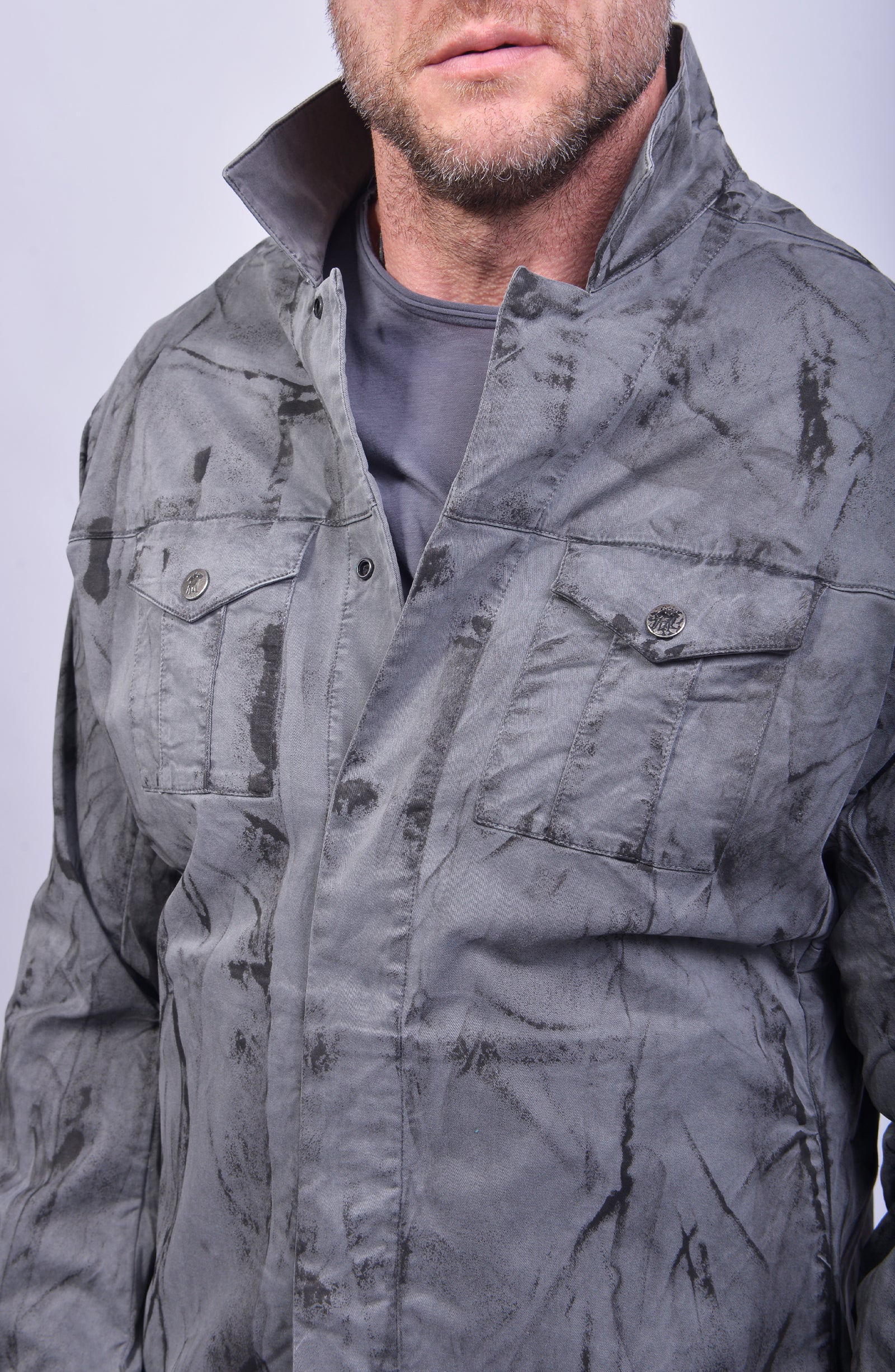 Luda - Paint Coated Shirt