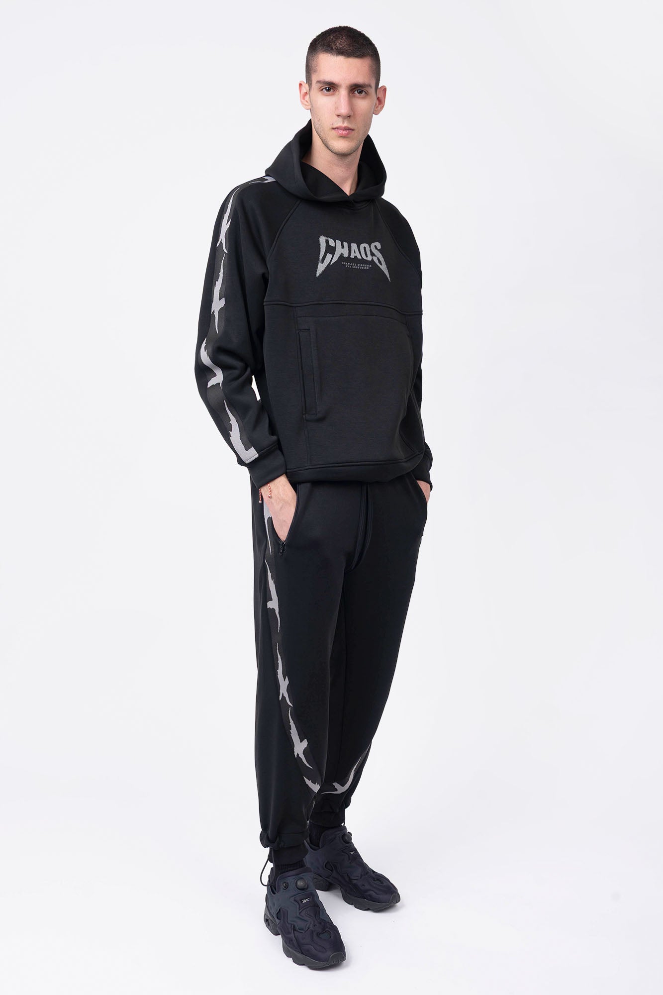 Luda - Chaos Hooded Sweatshirt Black