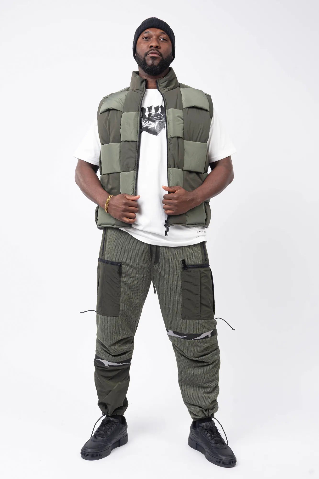 Luda - Elasticated Ripstop Cargo Pants