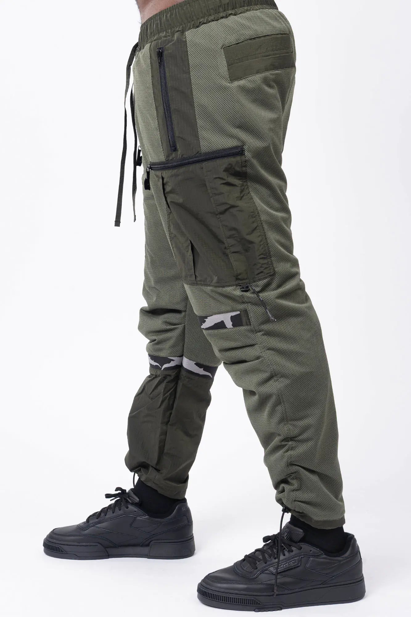 Luda - Elasticated Ripstop Cargo Pants