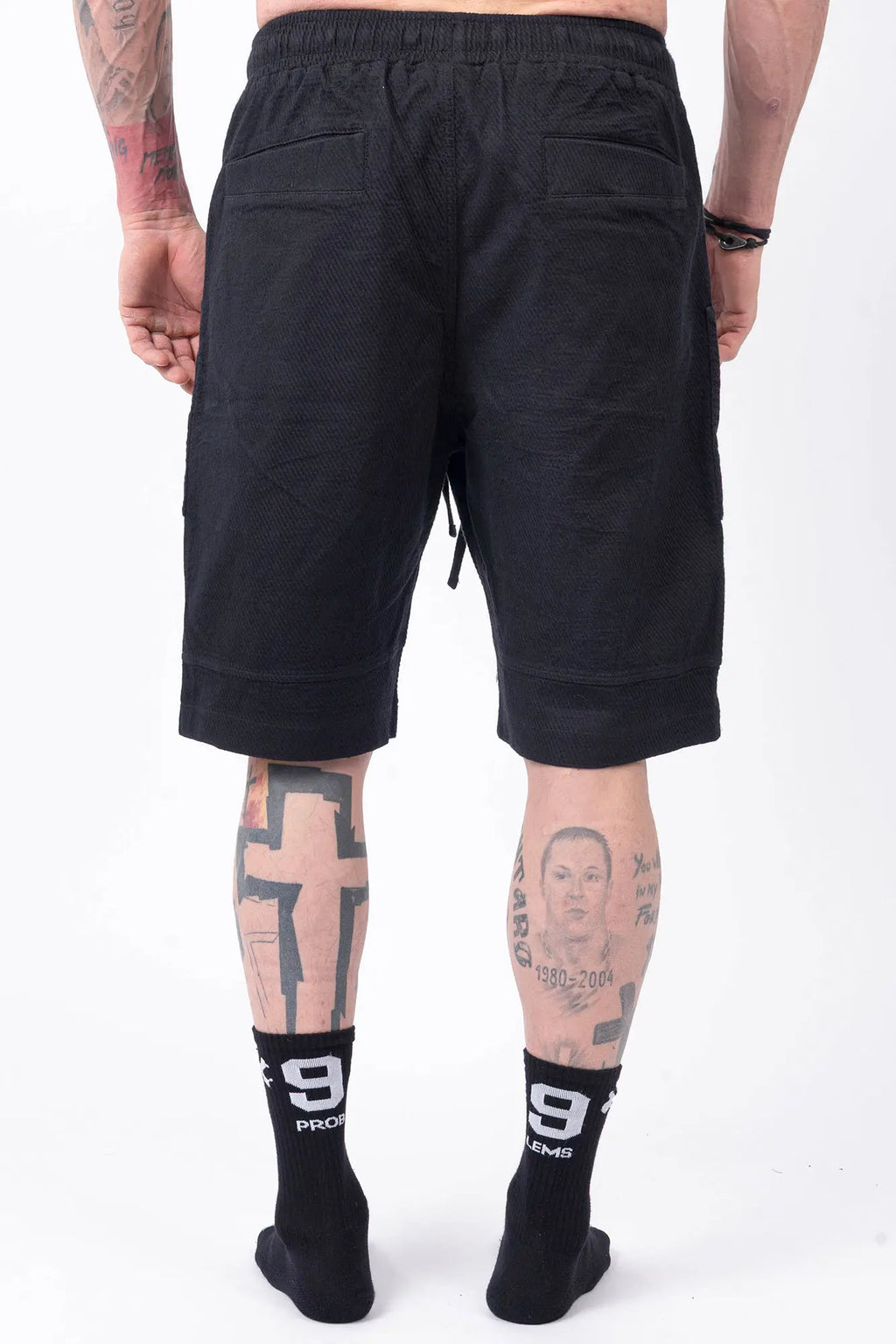 Luda - Cargo Ziggy Shorts - Black
