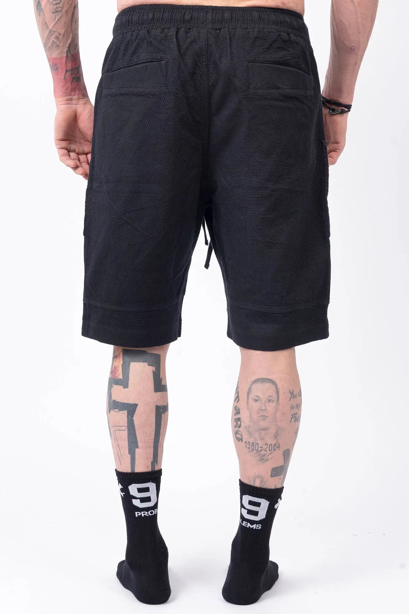 Luda - Cargo Ziggy Shorts - Black