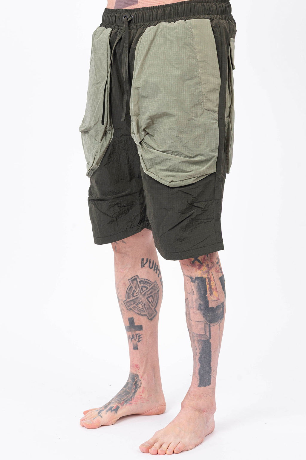 Luda - Cargo Pockets Ripstop Shorts