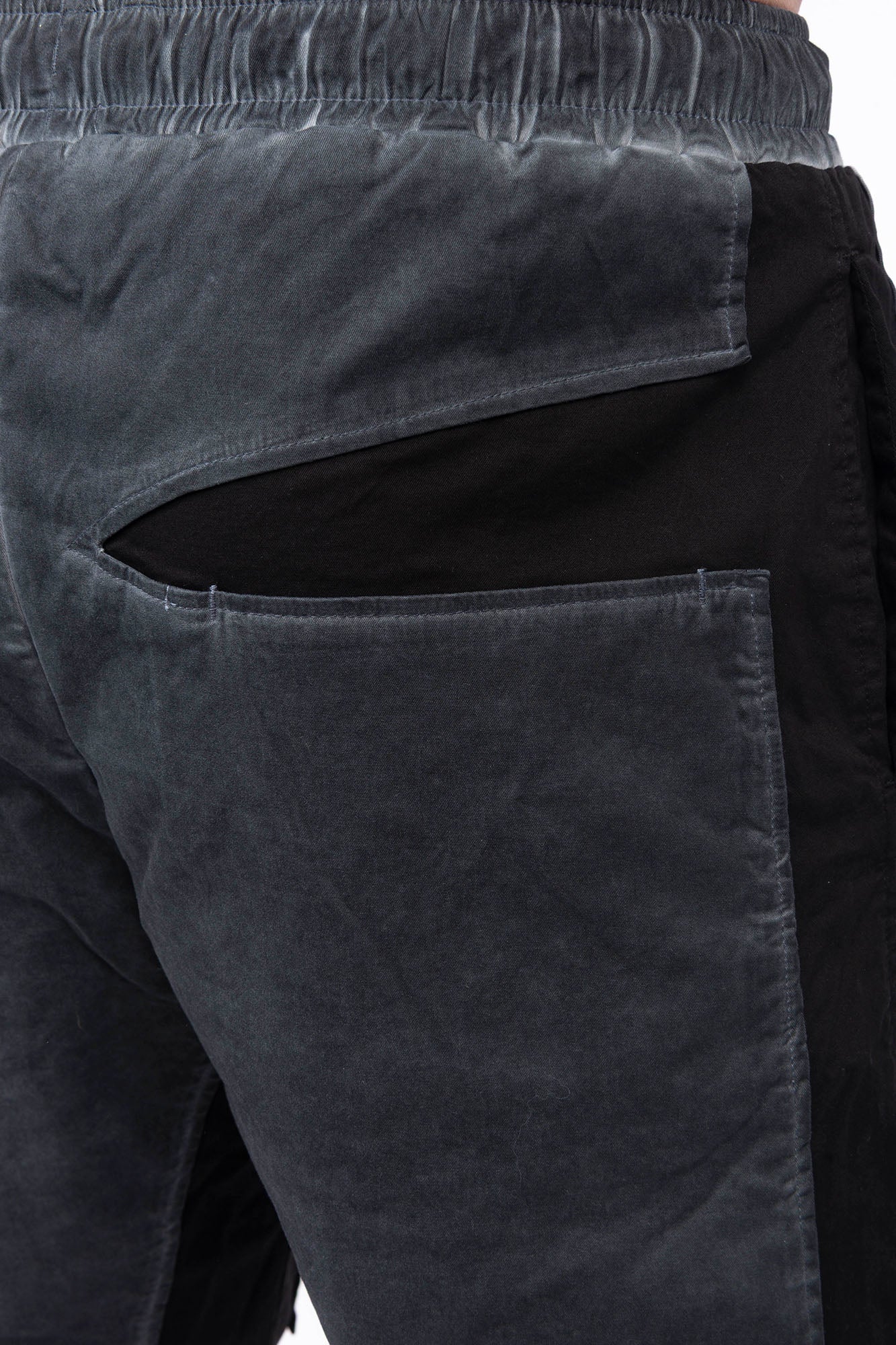 Luda - Cotton Jagged Shorts - Dark