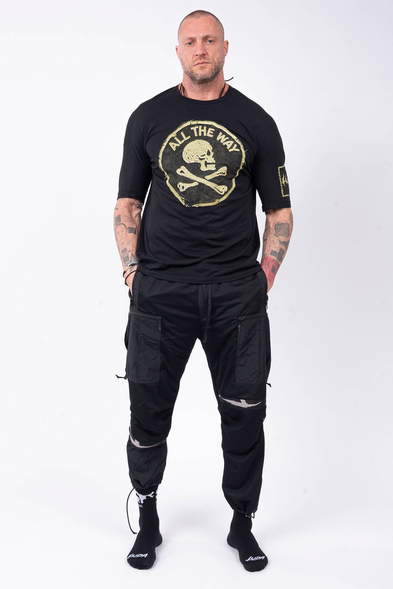 Luda - Black Cargo Pants
