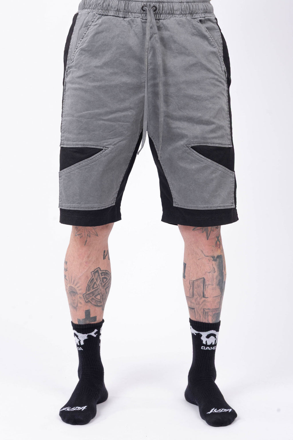 Luda - Cotton Jagged Shorts - Light