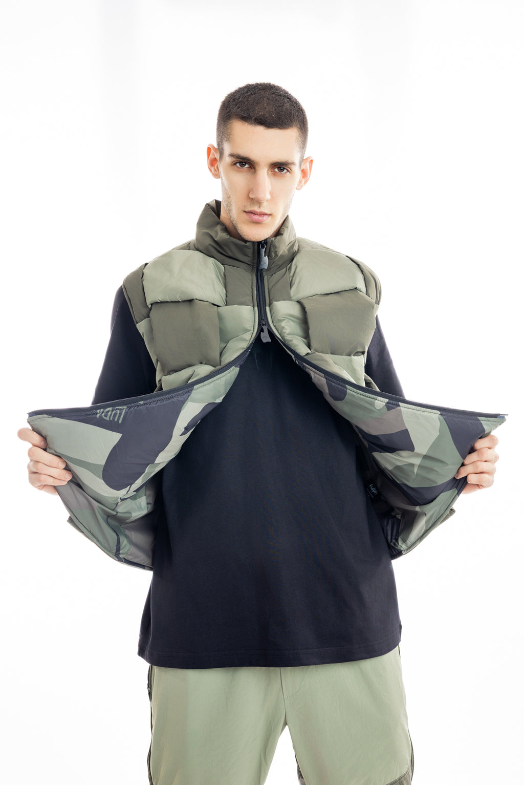 Luda Rahl Luda - Intertwined Vest Green – LUD/A Shop