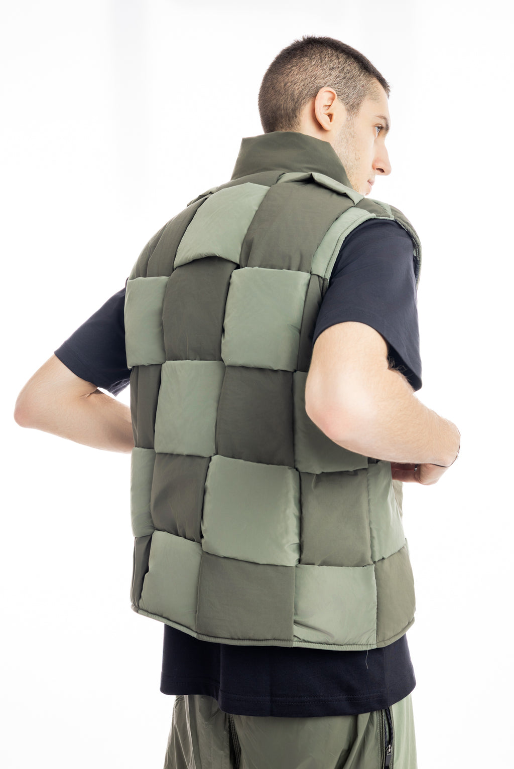 Luda - Intertwined Vest Green