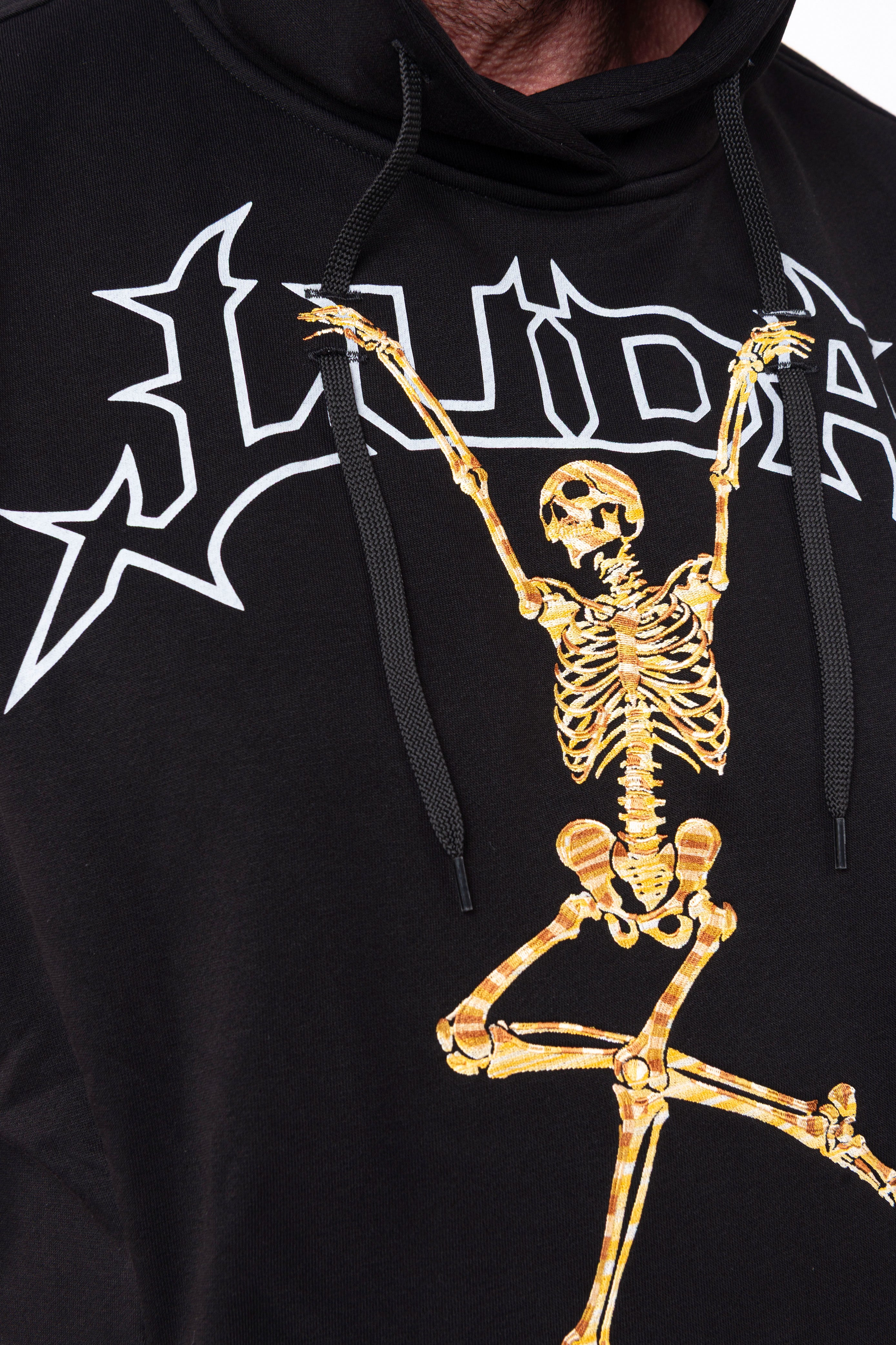 Luda - Skeleton Hooded Vest