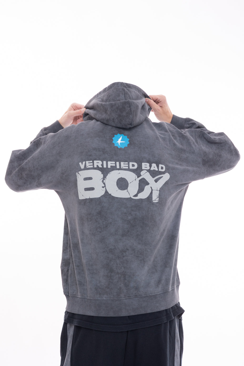 Luda - Grey Zipper Hoodie