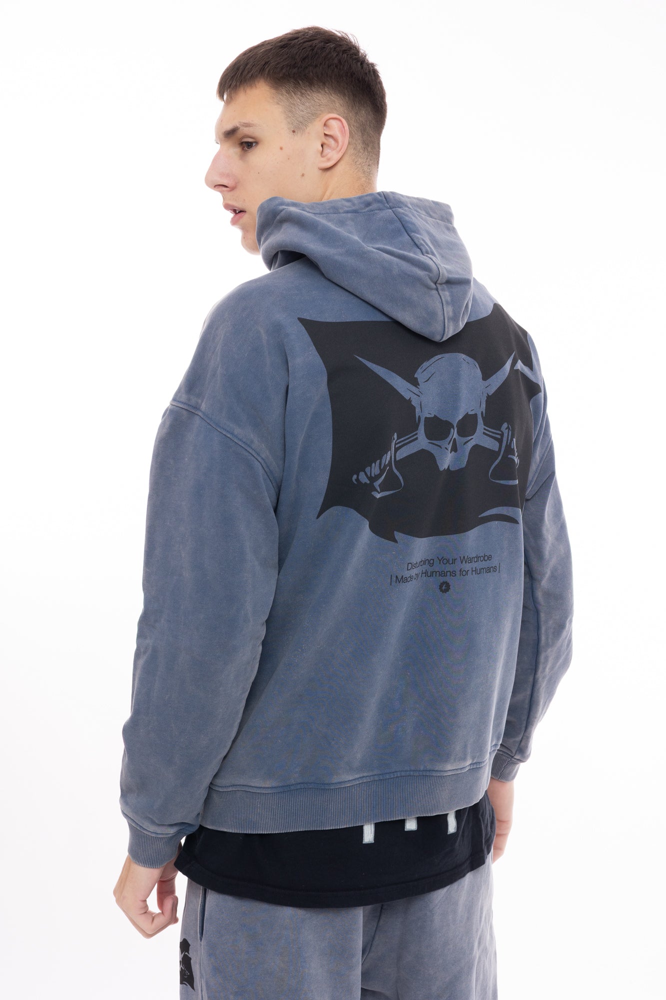 Luda - Pirate Flag Dyed Hoodie