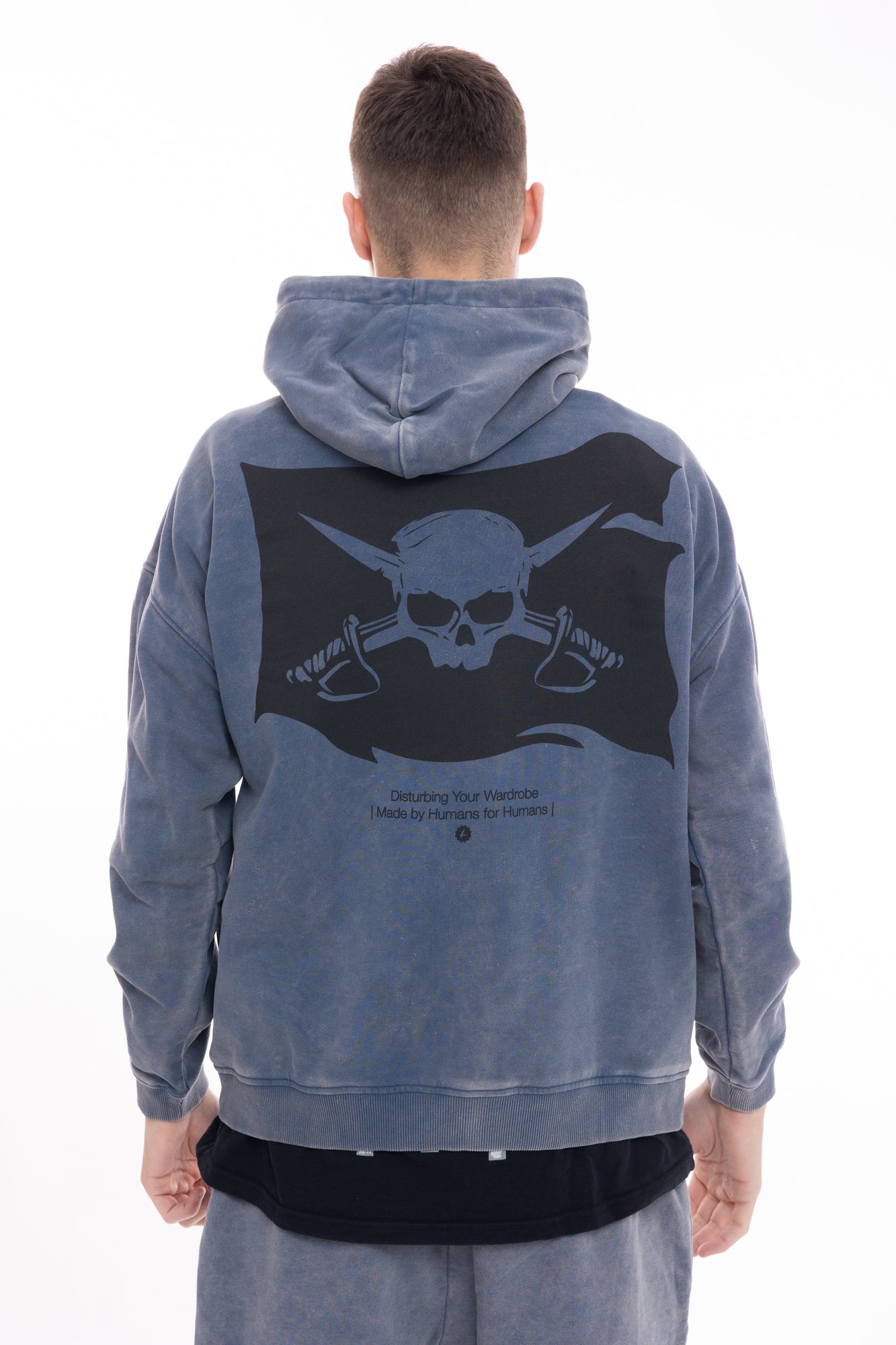 Luda - Pirate Flag Dyed Hoodie