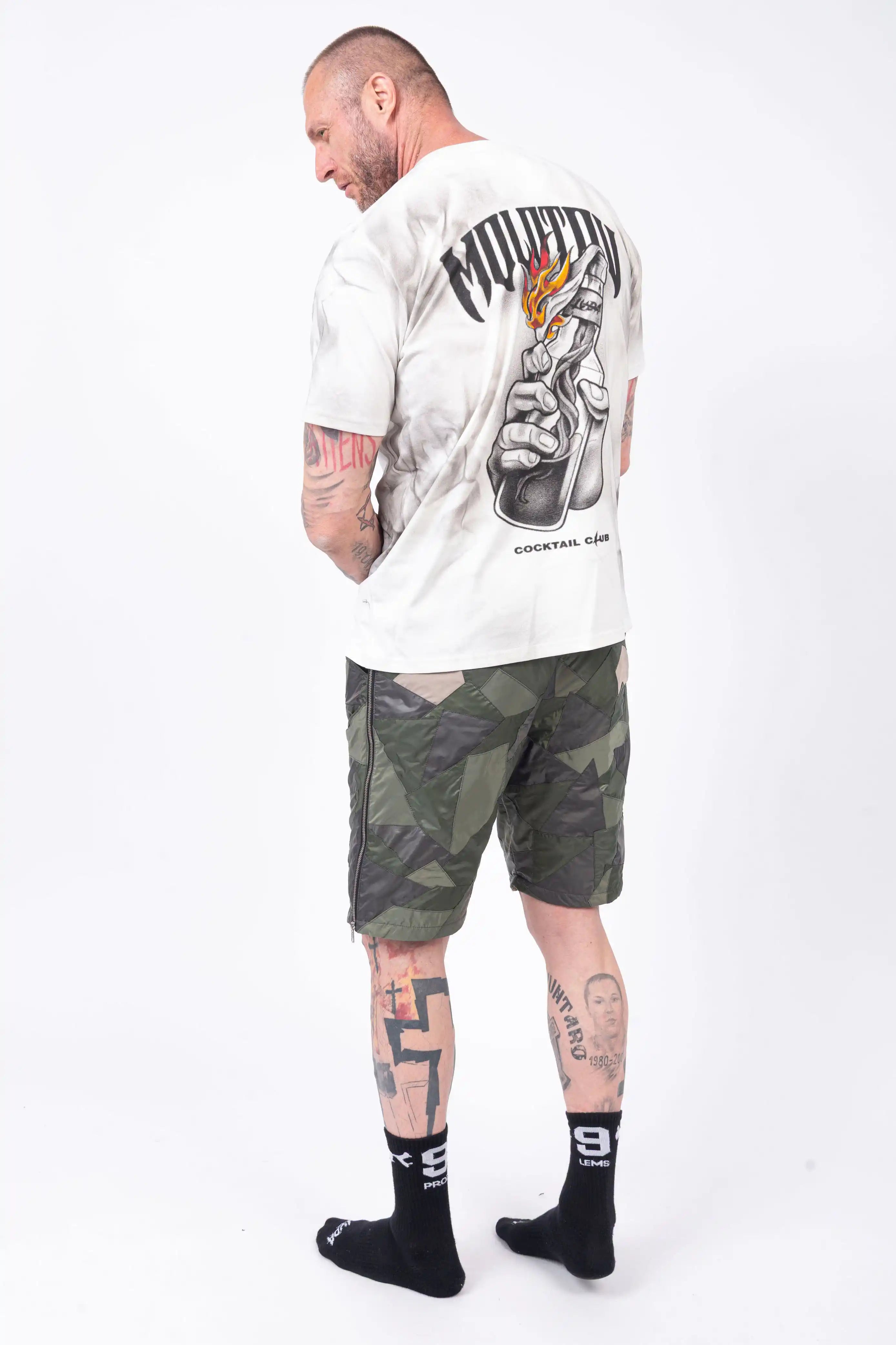 Luda - Molotov Cocktail Burnt T-Shirt