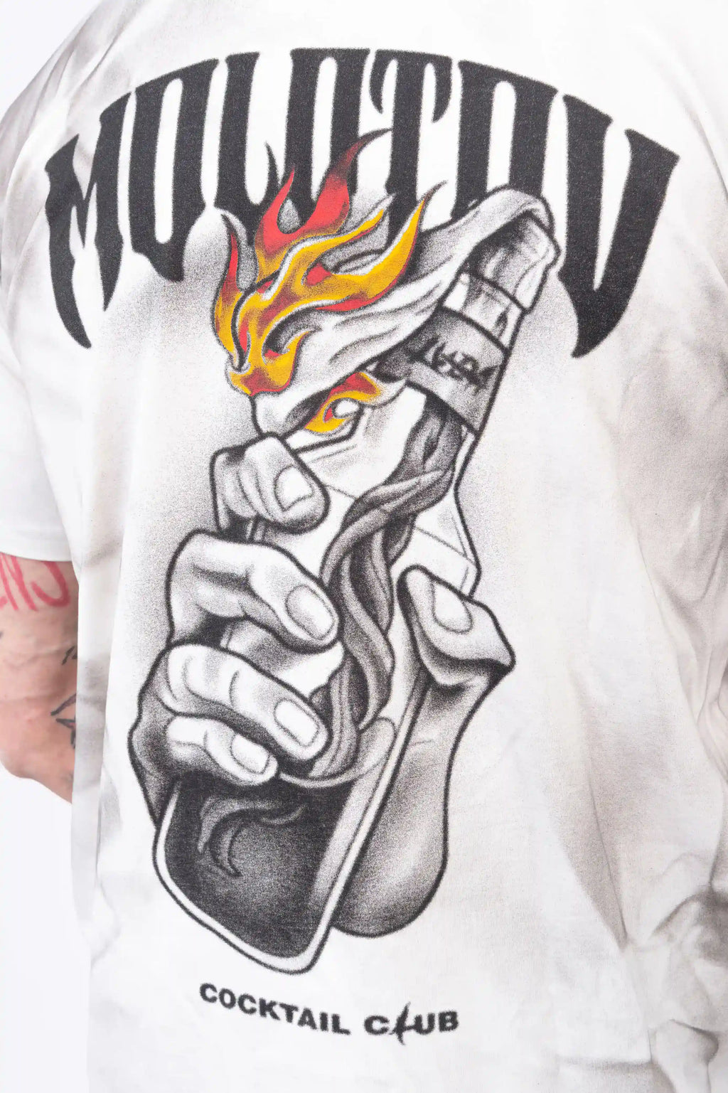 Luda - Molotov Cocktail Burnt T-Shirt