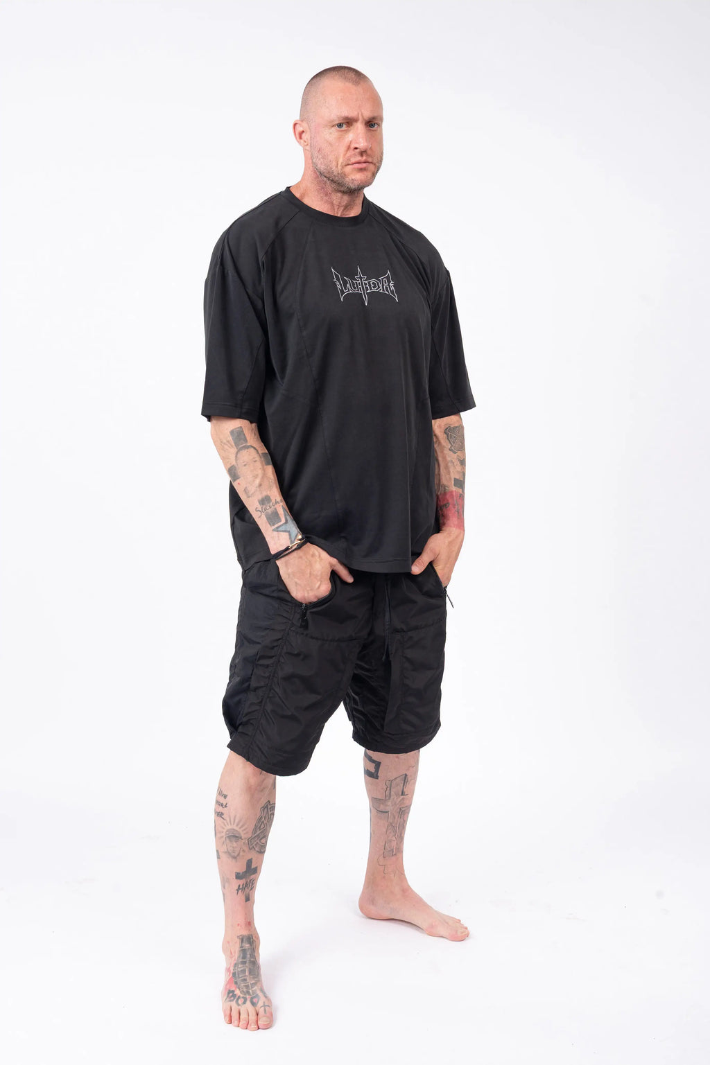 Luda - Fractures Black T-Shirt