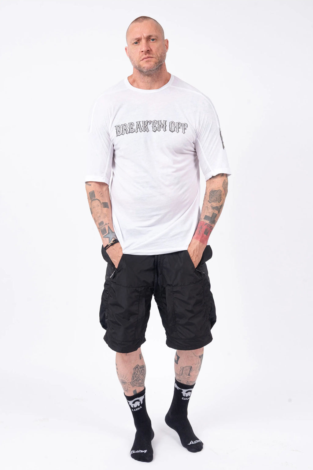 Luda - Break 'Em Off T-Shirt - White