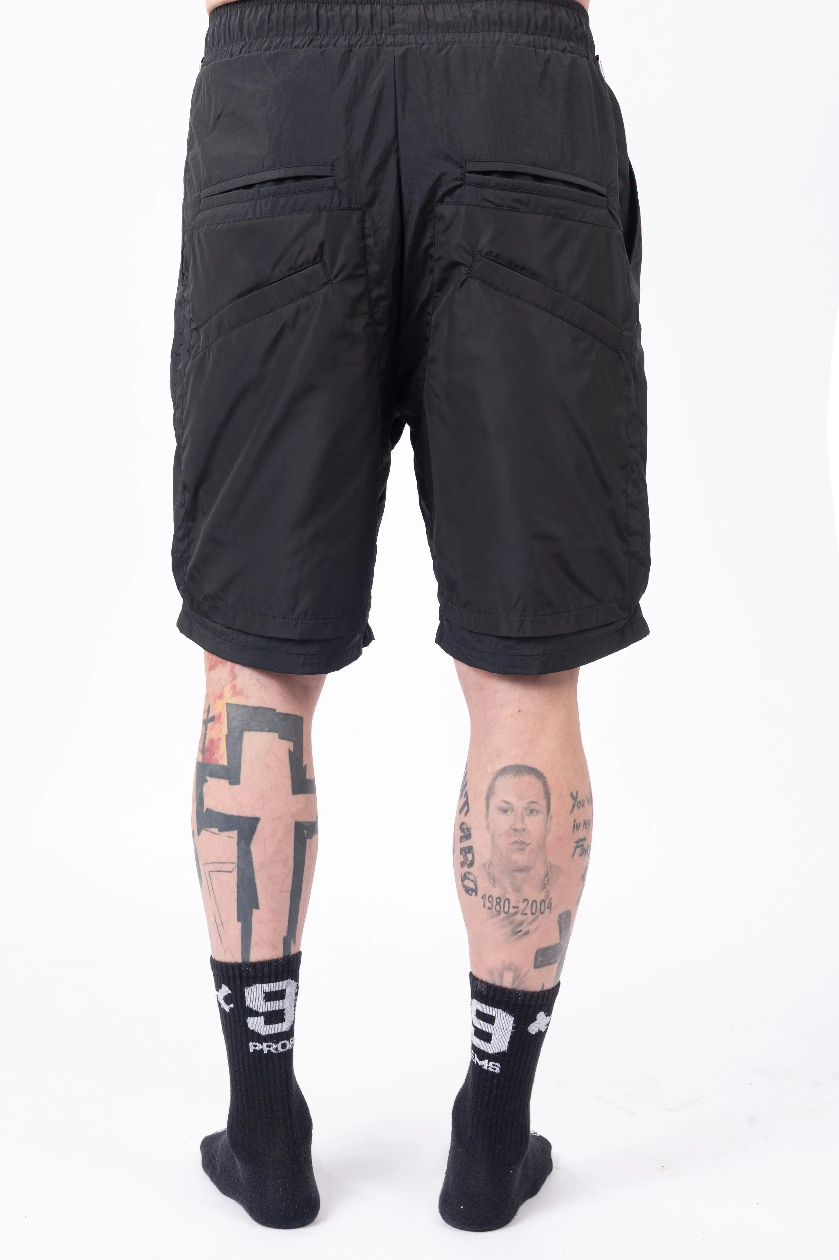 Luda - Cargo Dual-Black Shorts