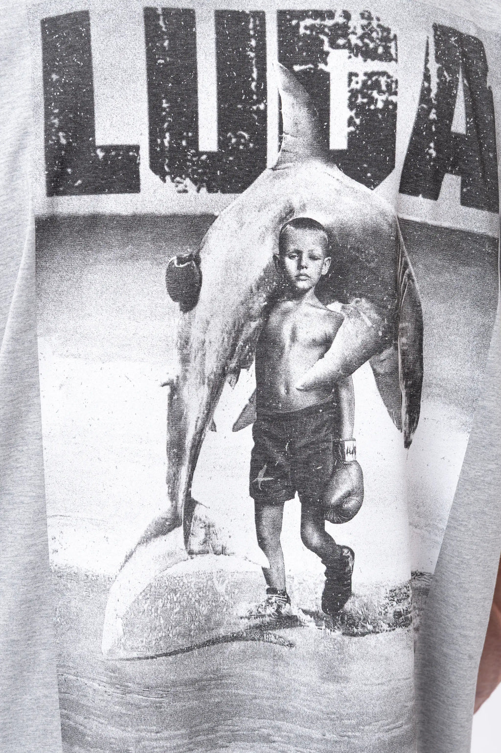 Luda - Grey Melange BraveHeart T-Shirt