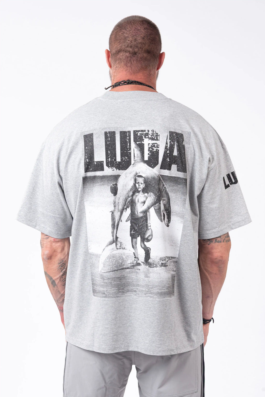 Luda - Grey Melange BraveHeart T-Shirt
