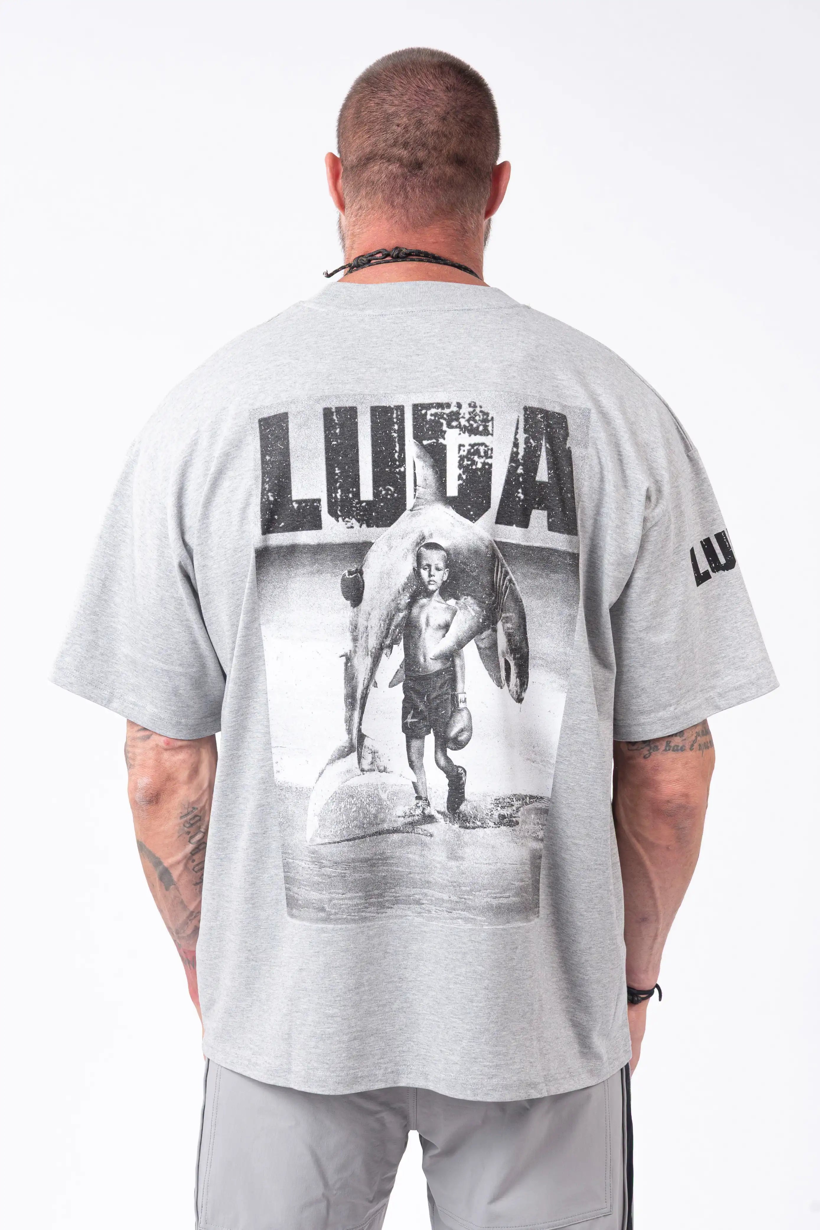 Luda - Grey Melange BraveHeart T-Shirt