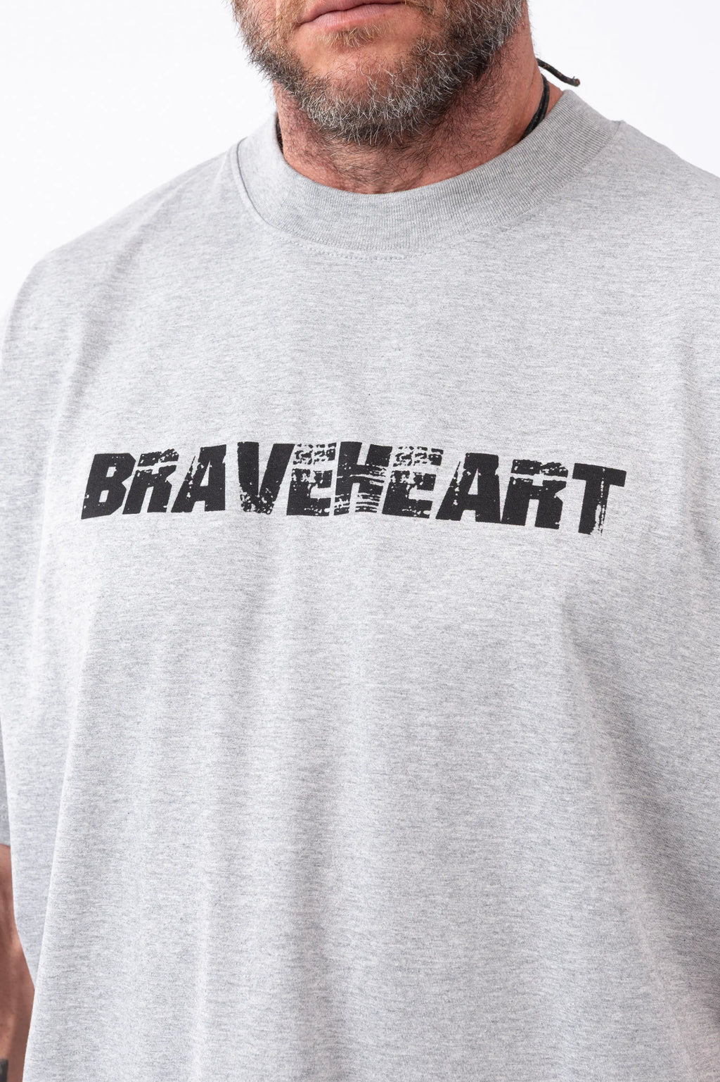 Luda - Grey Melange BraveHeart T-Shirt