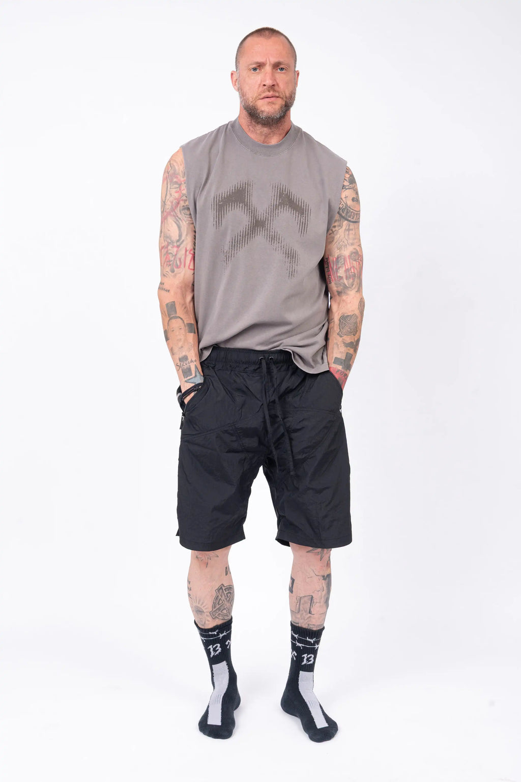 Luda - Luda Gang Ash Grey Tank Top