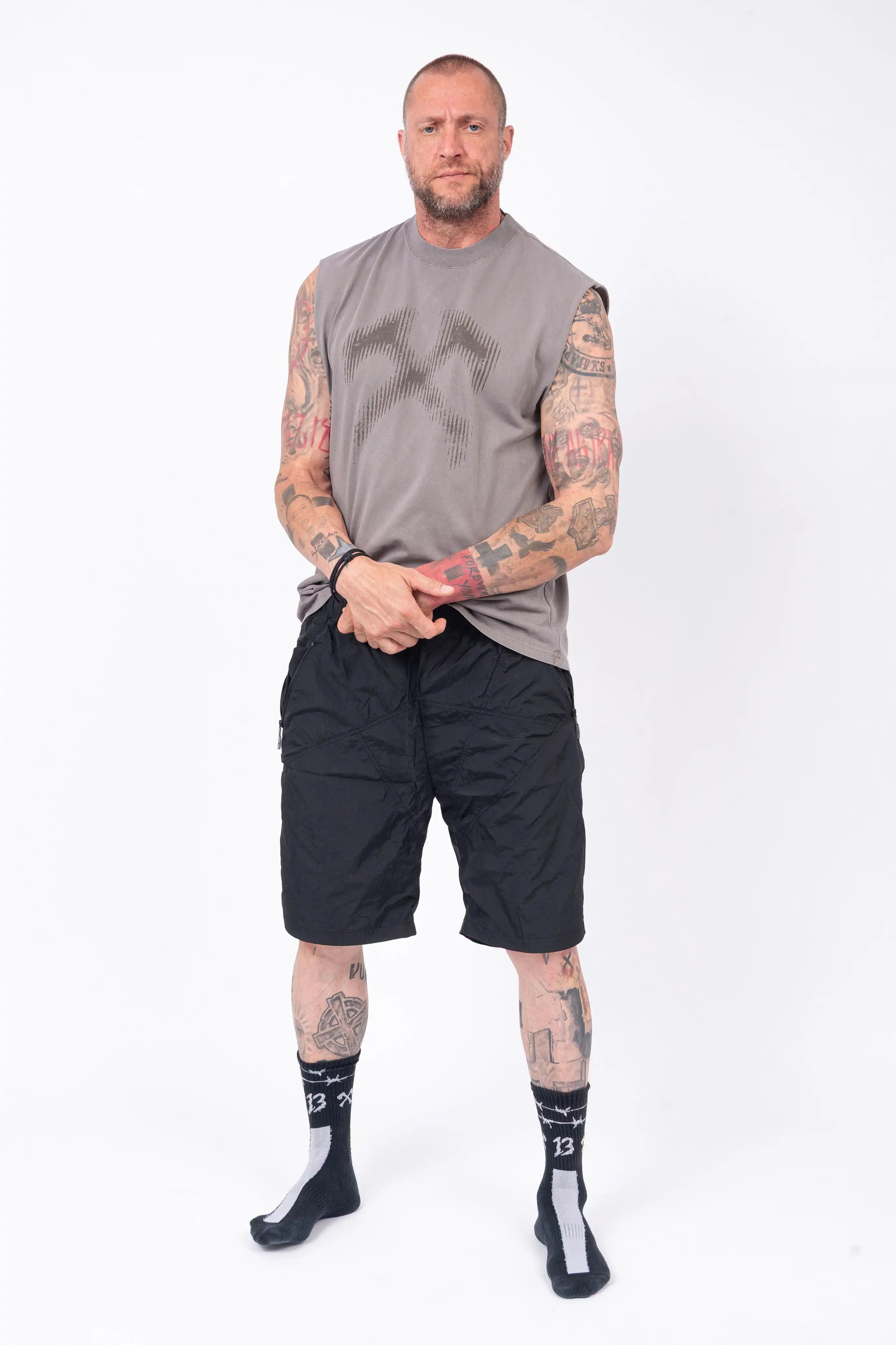 Luda - Luda Gang Ash Grey Tank Top
