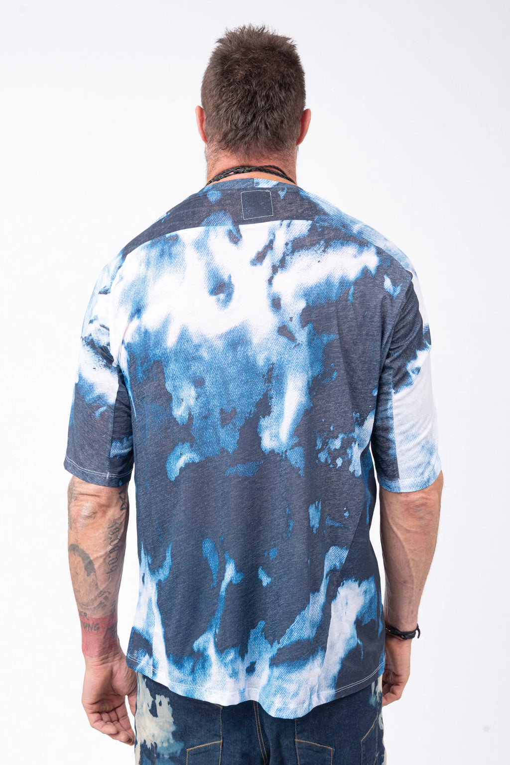 Luda - Blue Splatter T-Shirt