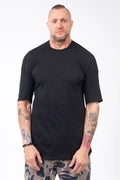 Luda - Plain Black T-Shirt