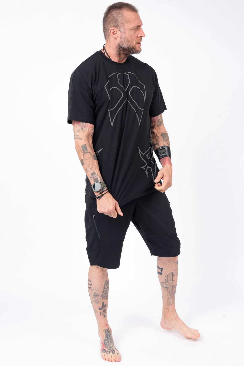 Luda - 'Brutal' Print T-Shirt