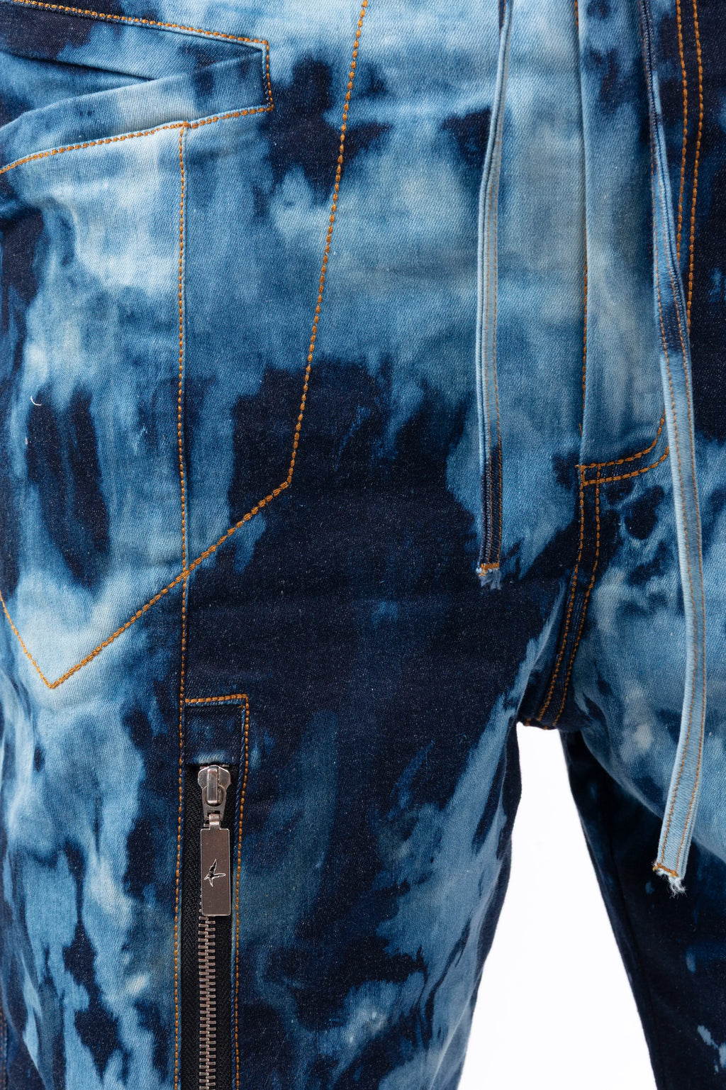 Luda - Ocean Splash Stretch Denim Shorts