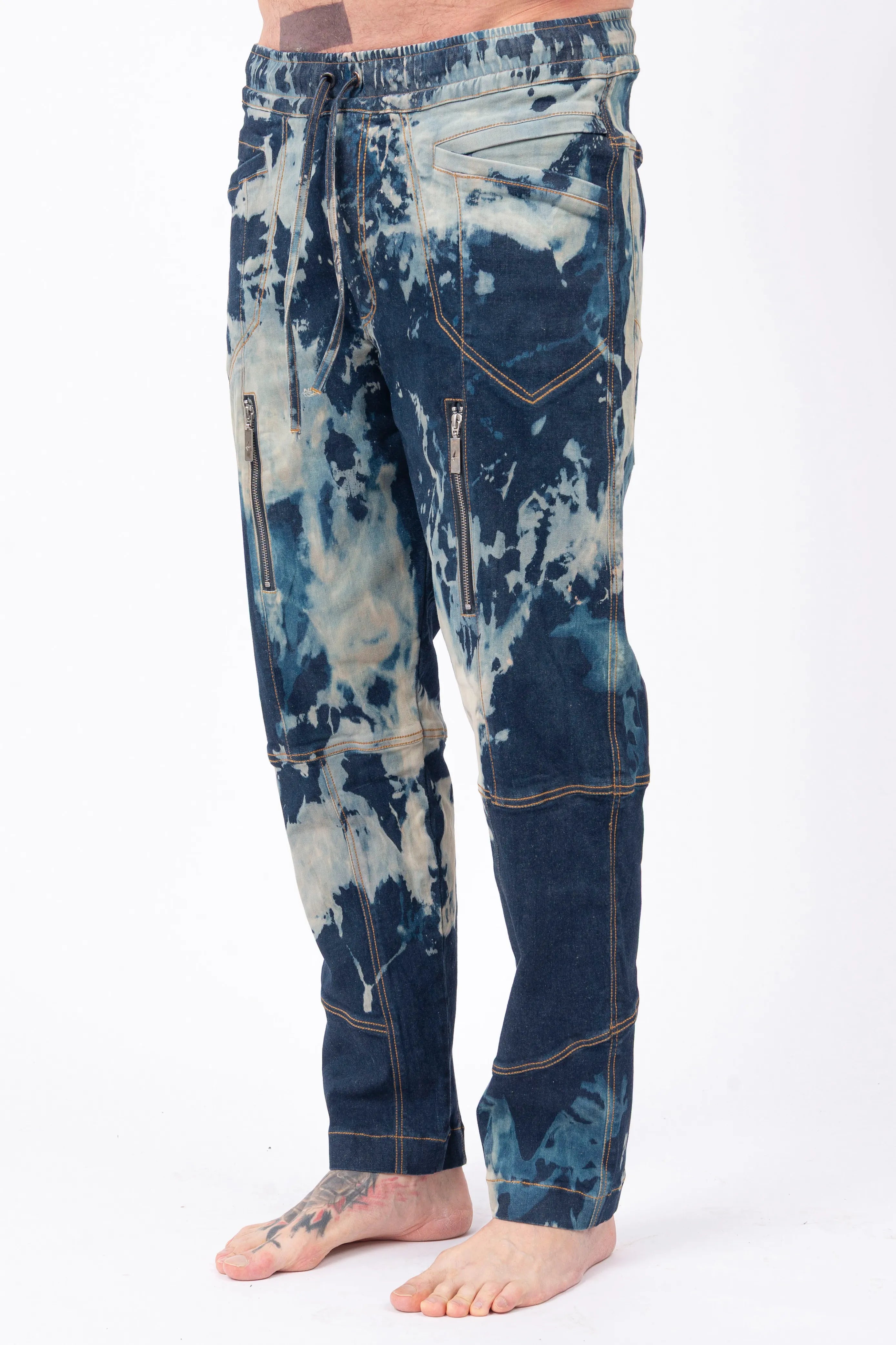 Luda - Ocean Blue Denim Pants