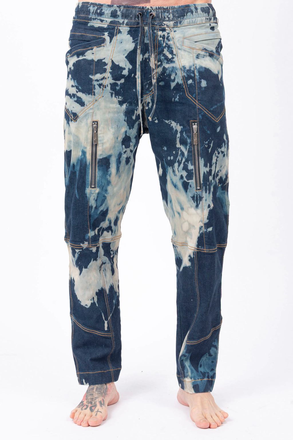 Luda - Ocean Blue Denim Pants