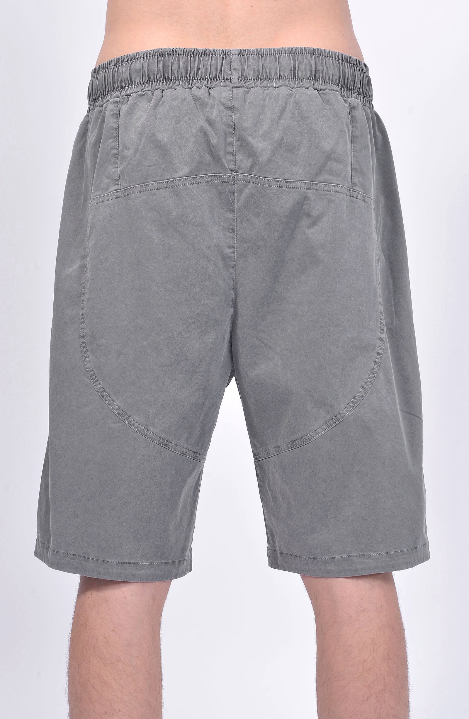 Luda - Triple Zipper Grey Shorts