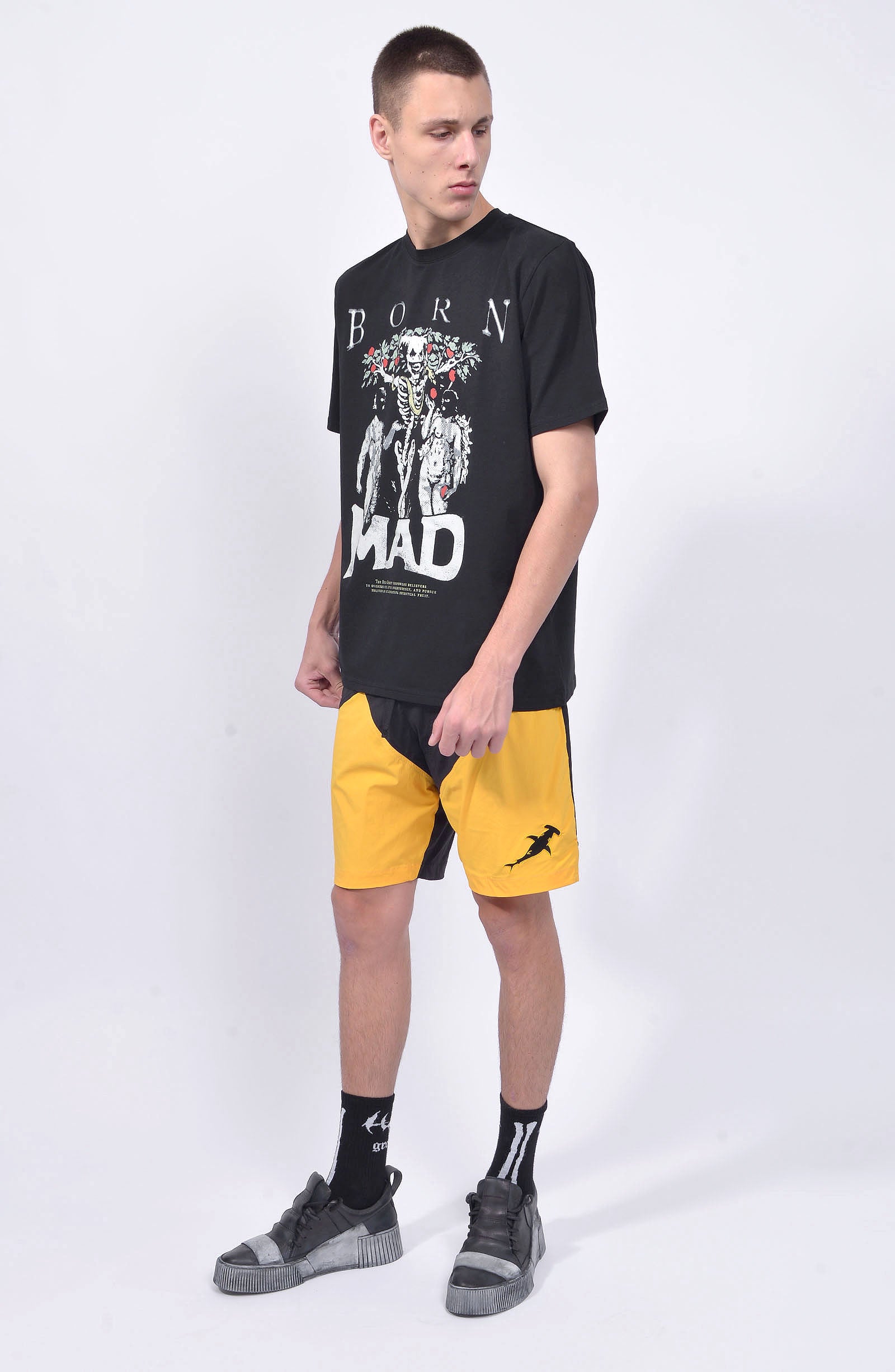 Luda - Black/Yellow Swimwear