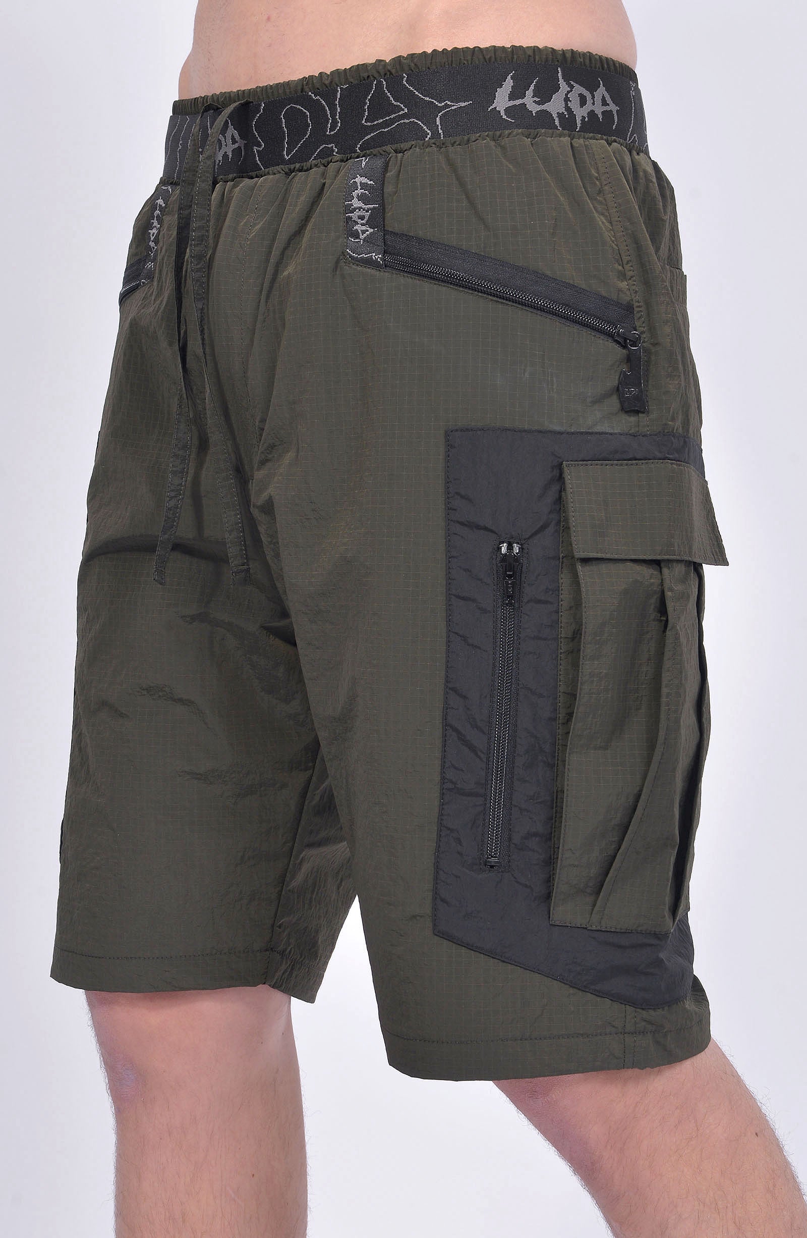 Luda - Green/Black Shorts