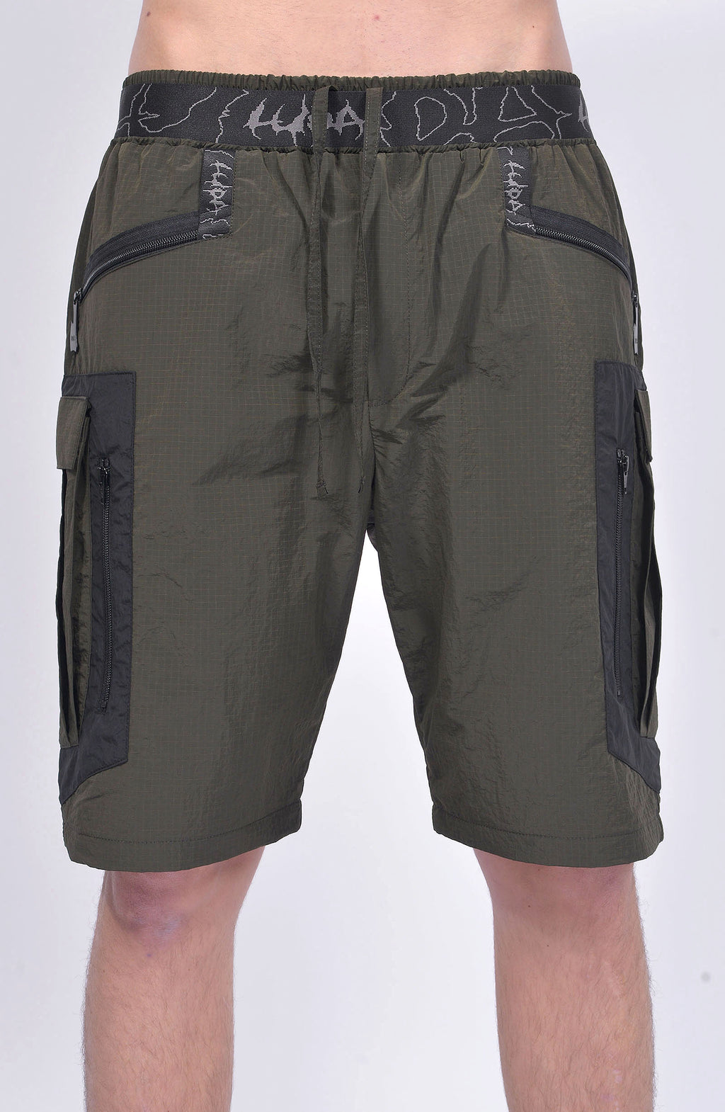 Luda - Green/Black Shorts