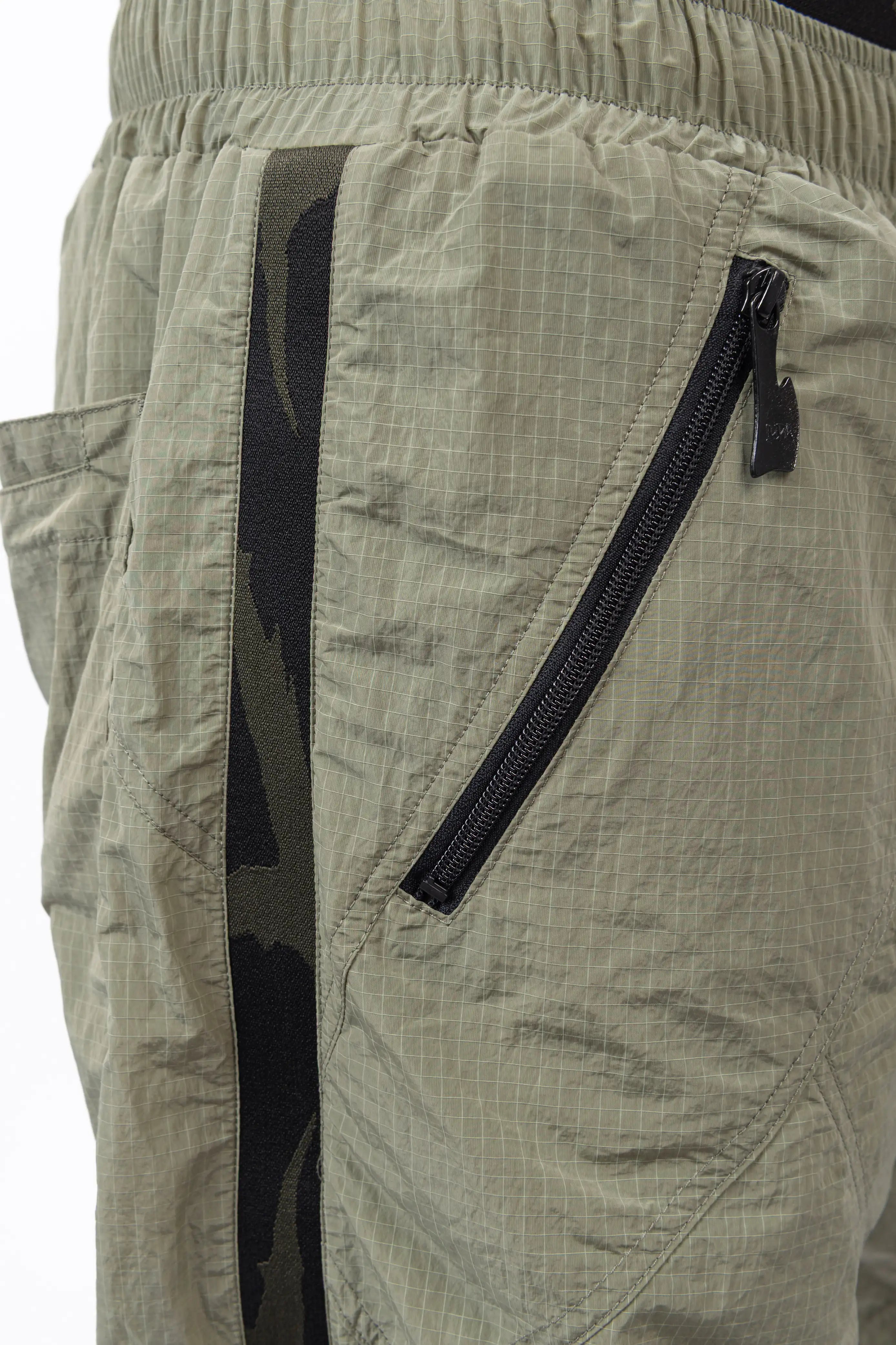 Luda - Zip Mesh Ventilation Pants - Military