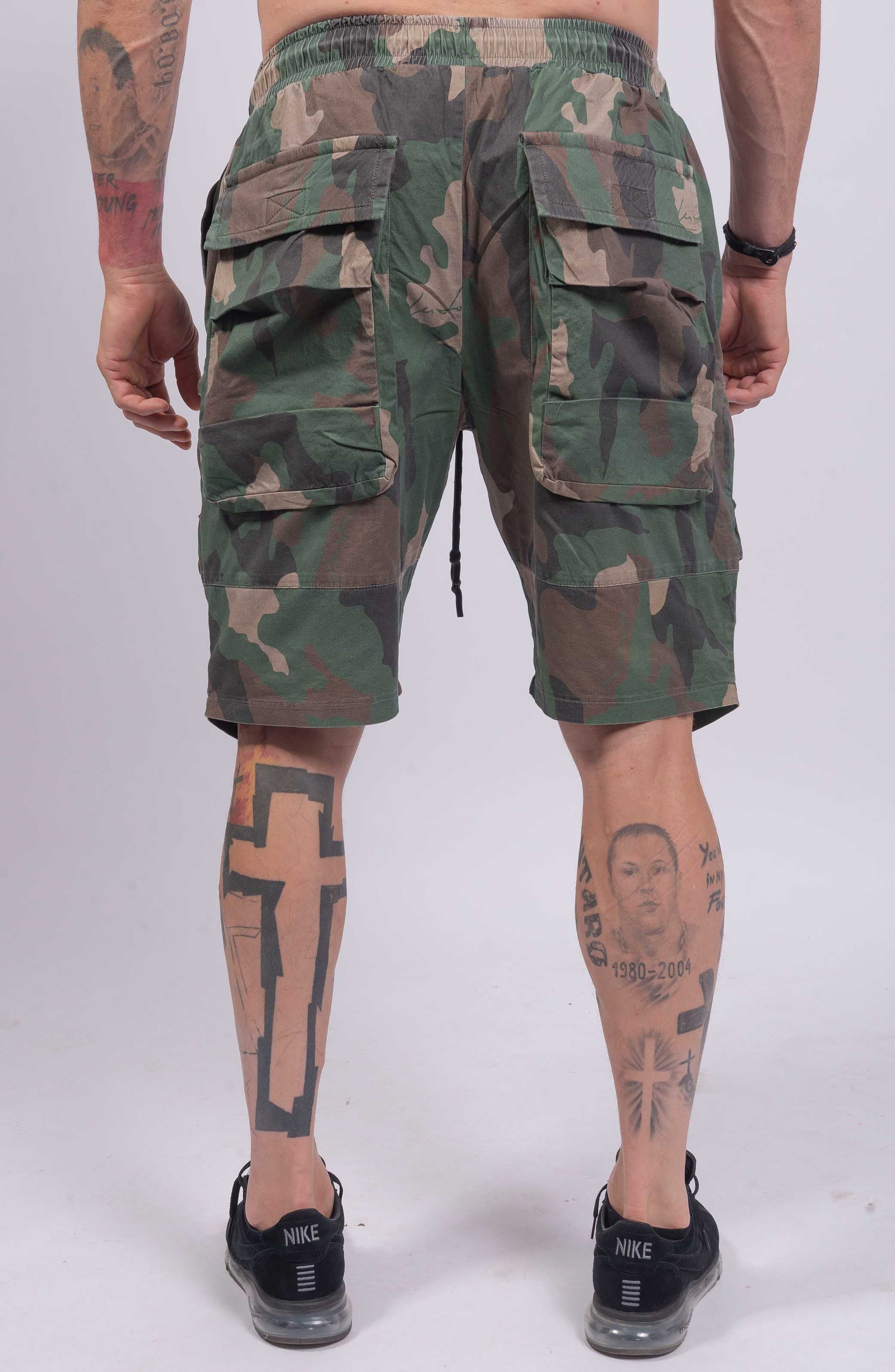 Luda - Camo Shorts