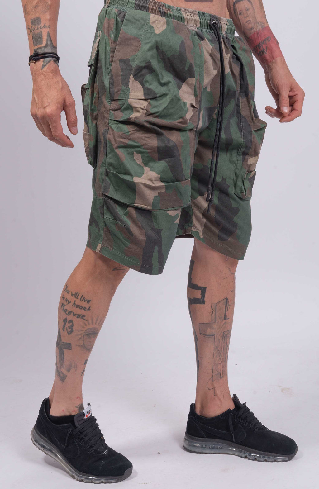 Luda - Camo Shorts